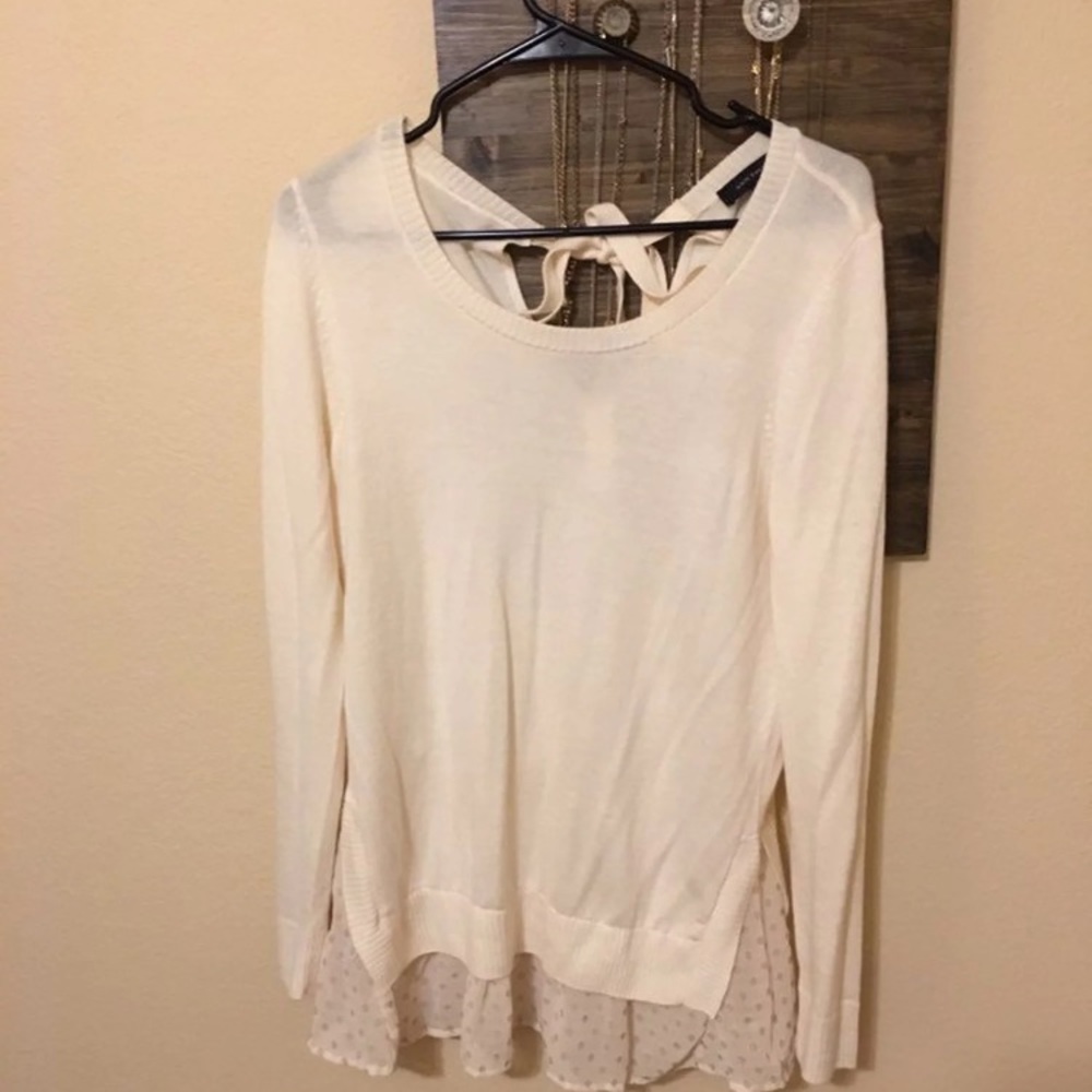 Ann Taylor layered sweater